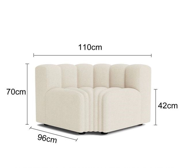 Rose sofa corner